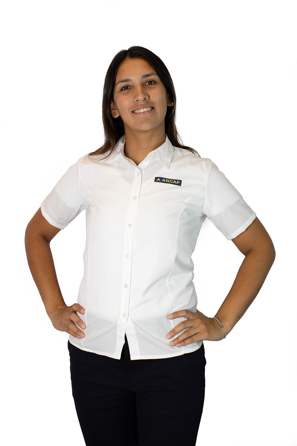 Camisa Manga Corta Dama Ancap Minimercado