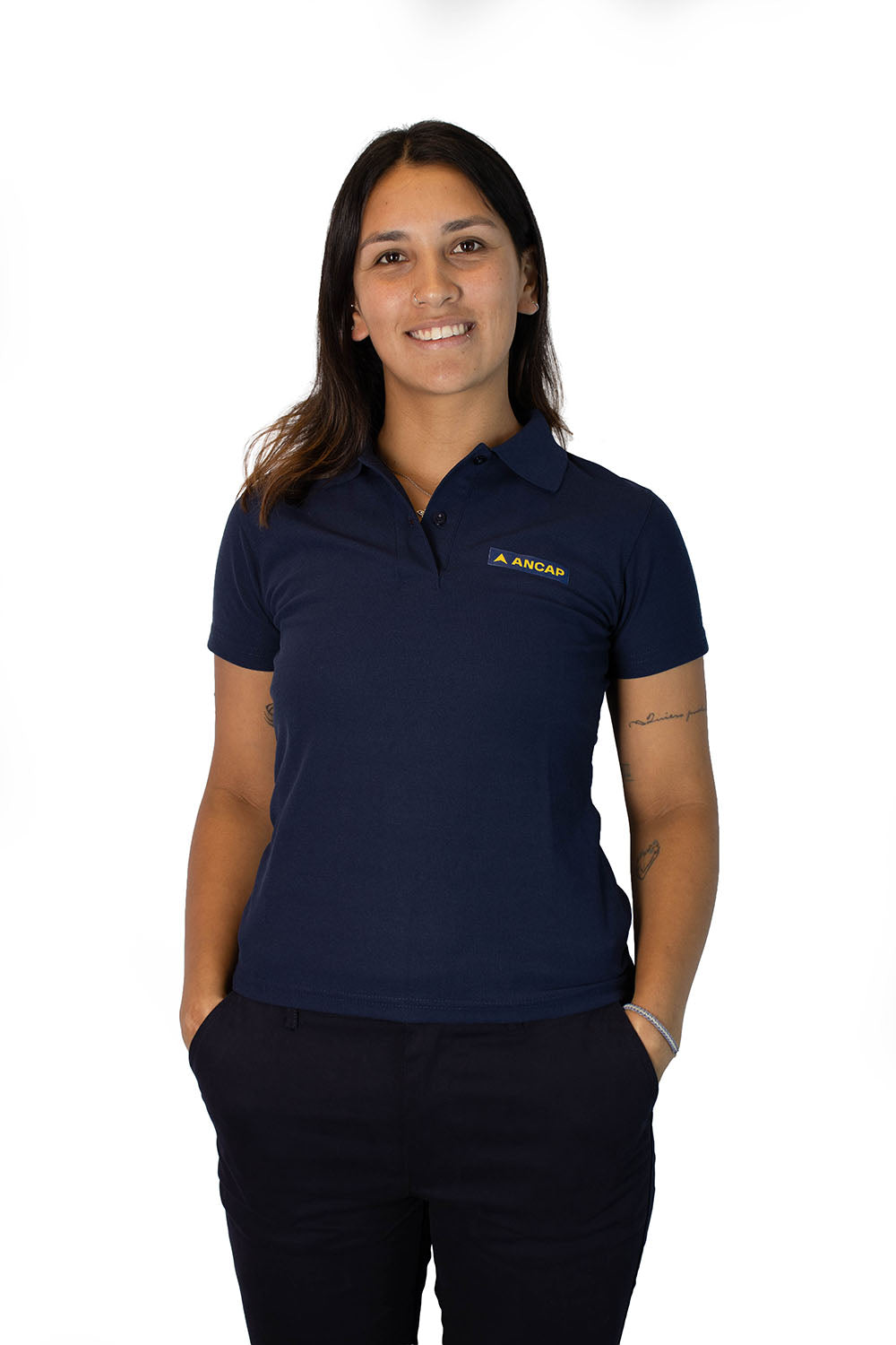 Remera Polo Manga Corta Ancap Minimercado