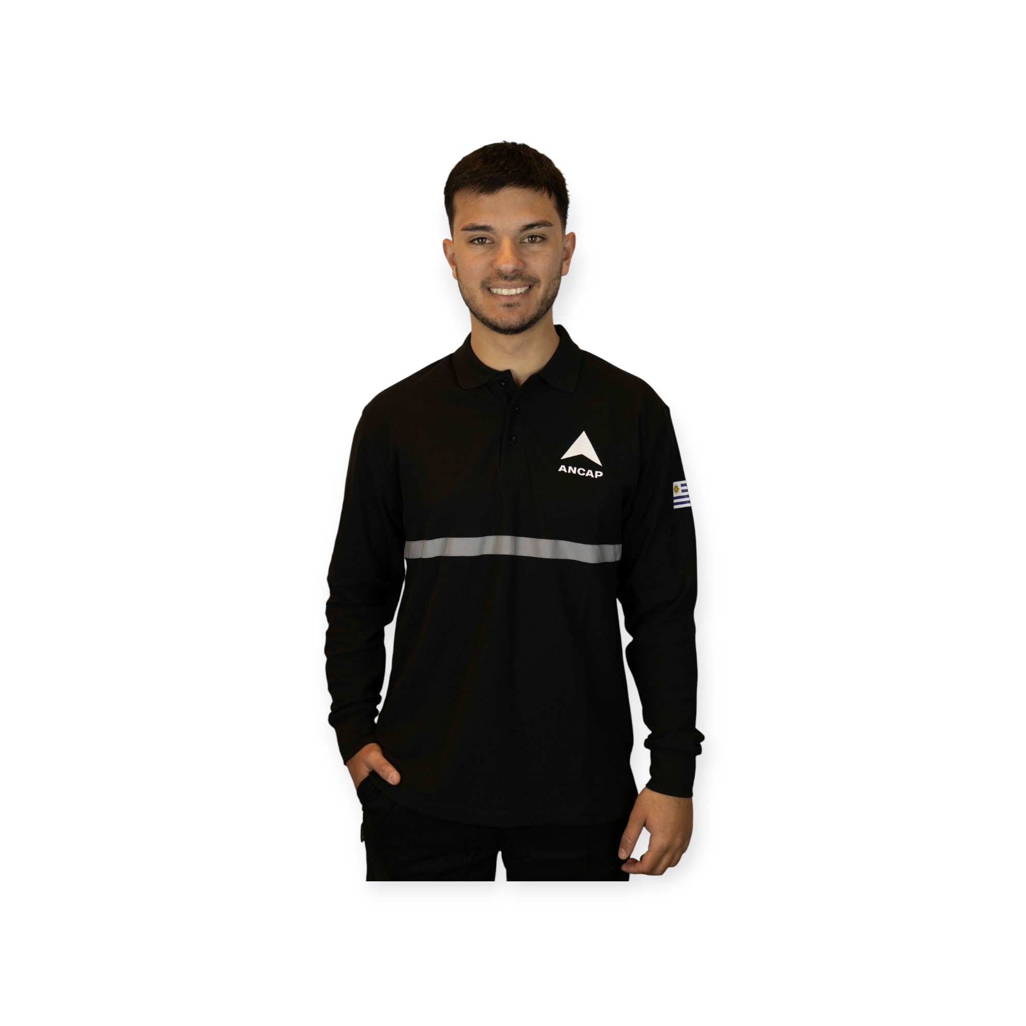 Remera Polo Manga Larga Lubricentro