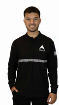 Remera Polo Manga Larga Lubricentro Ancap