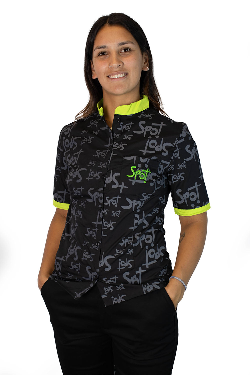 Camisa Manga Corta Dama Axion Spot