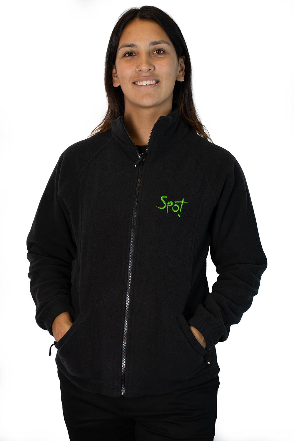 Campera Polar Dama Spot Axion