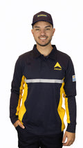 Remera Polo Manga Larga Pista Ancap