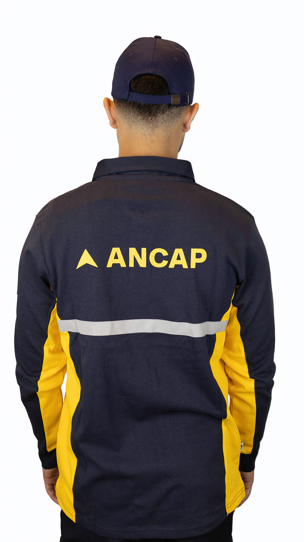 Remera Polo Manga Larga Pista Ancap