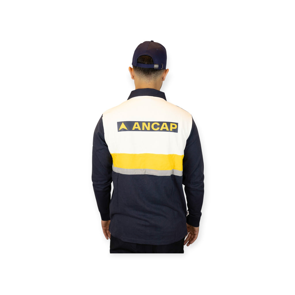 Remera Polo Manga Larga Encargado Pista