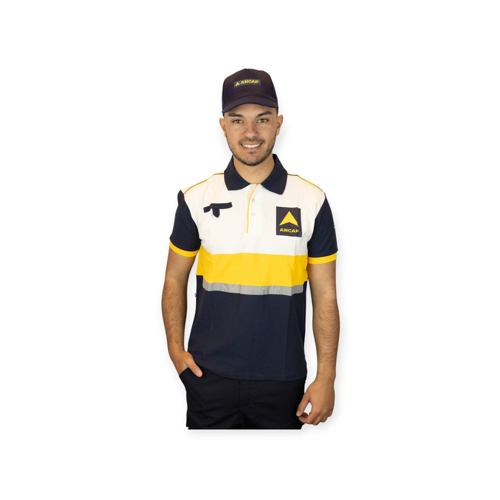 Remera Polo Manga Corta Encargado Pista