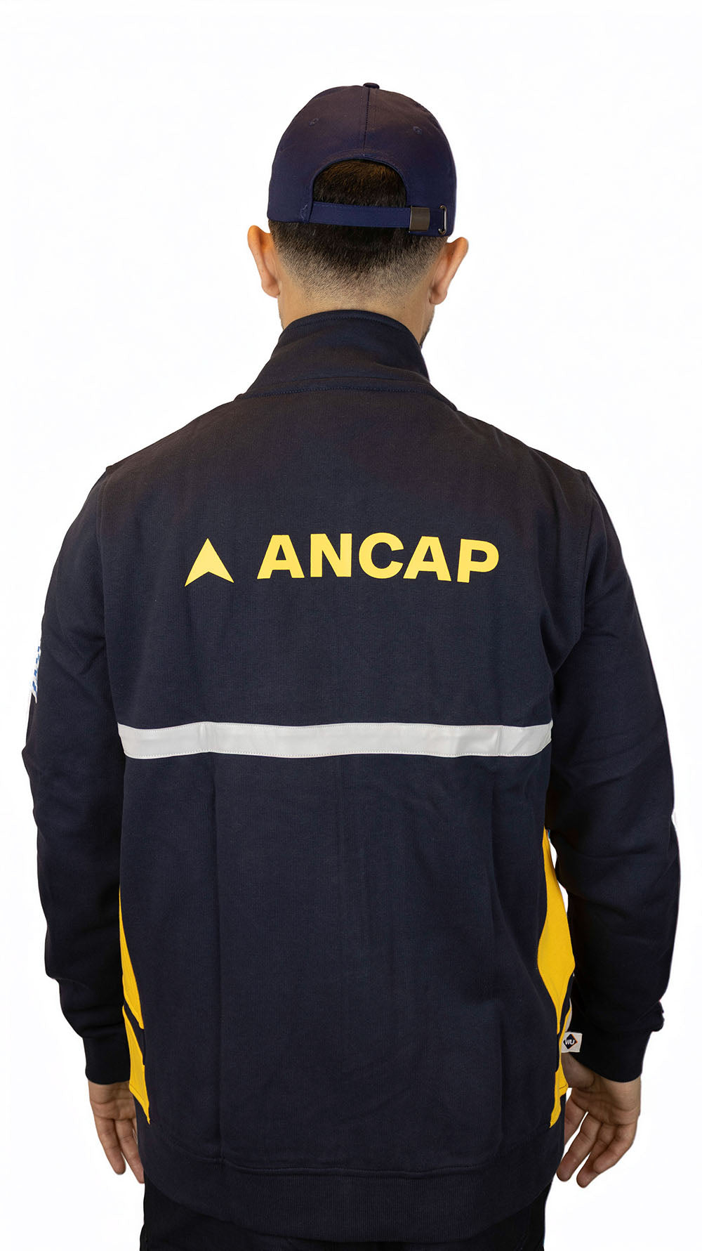 Campera Felpa Algodón Bicolor Ancap