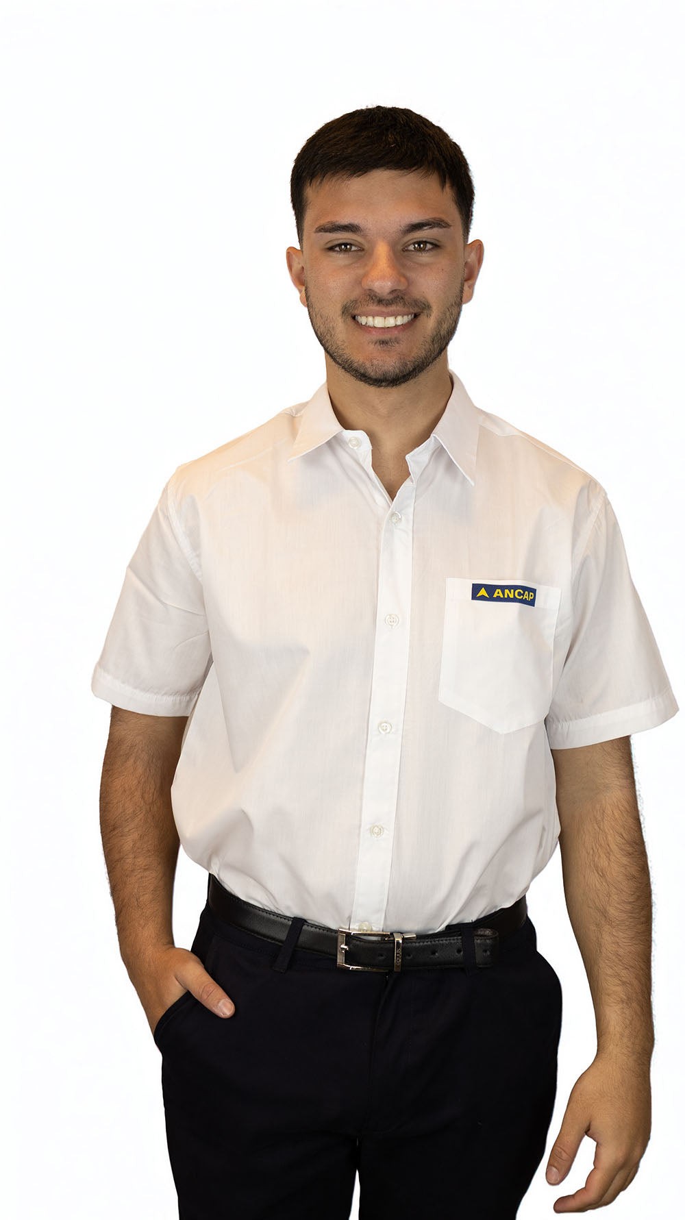 Camisa Manga Corta Minimercado Ancap
