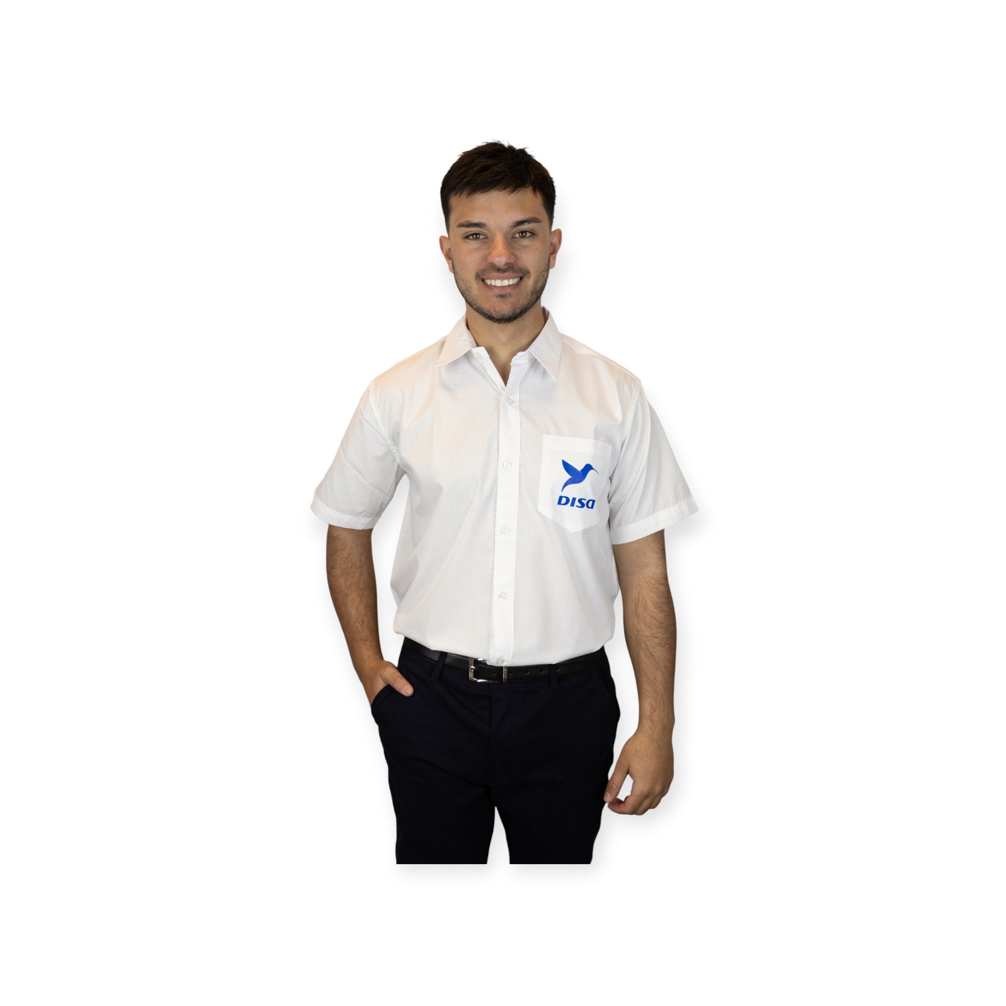 Camisa Blanca Manga Corta Supervisor Pista