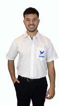 Camisa Blanca Manga Corta Supervisor Pista Disa