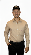 Camisa Beige Manga Larga Axion Shop