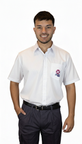 Camisa Blanca Manga Corta Supervisor