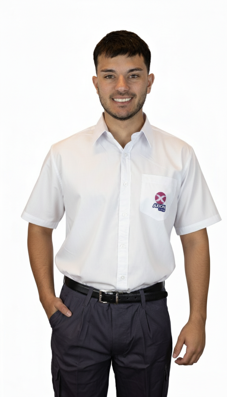 Camisa Blanca Manga Corta Supervisor